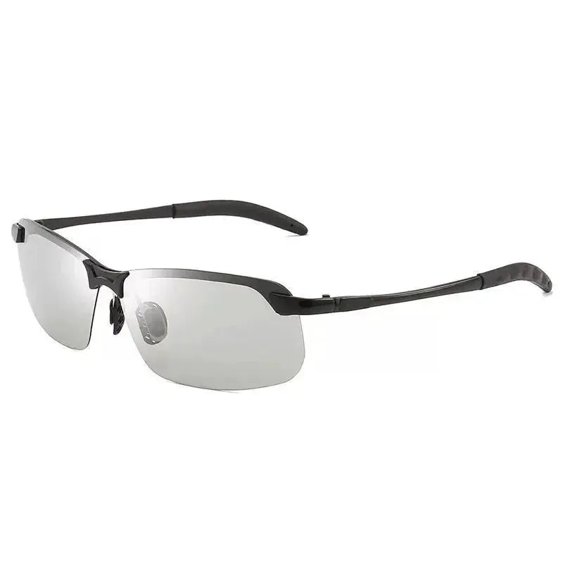 Photochromic Polarized Sunglasses Men Driving Eyewear Set