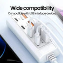 8 In 1 Usb Socket - 25W Fast Charging Hub