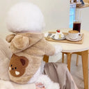 Winter Dog Clothes for Small Medium Dogs Hoodies Warm