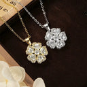 Dainty Gold Moissanite Necklace
