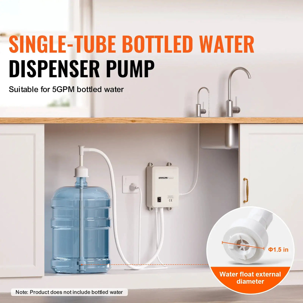 SucceBuy Gallon Bottled Water Dispenser Pump System Automatic — product view 2