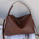 Autumn Winter Luxury Suede Leather Tote Bag For Women Crossbody