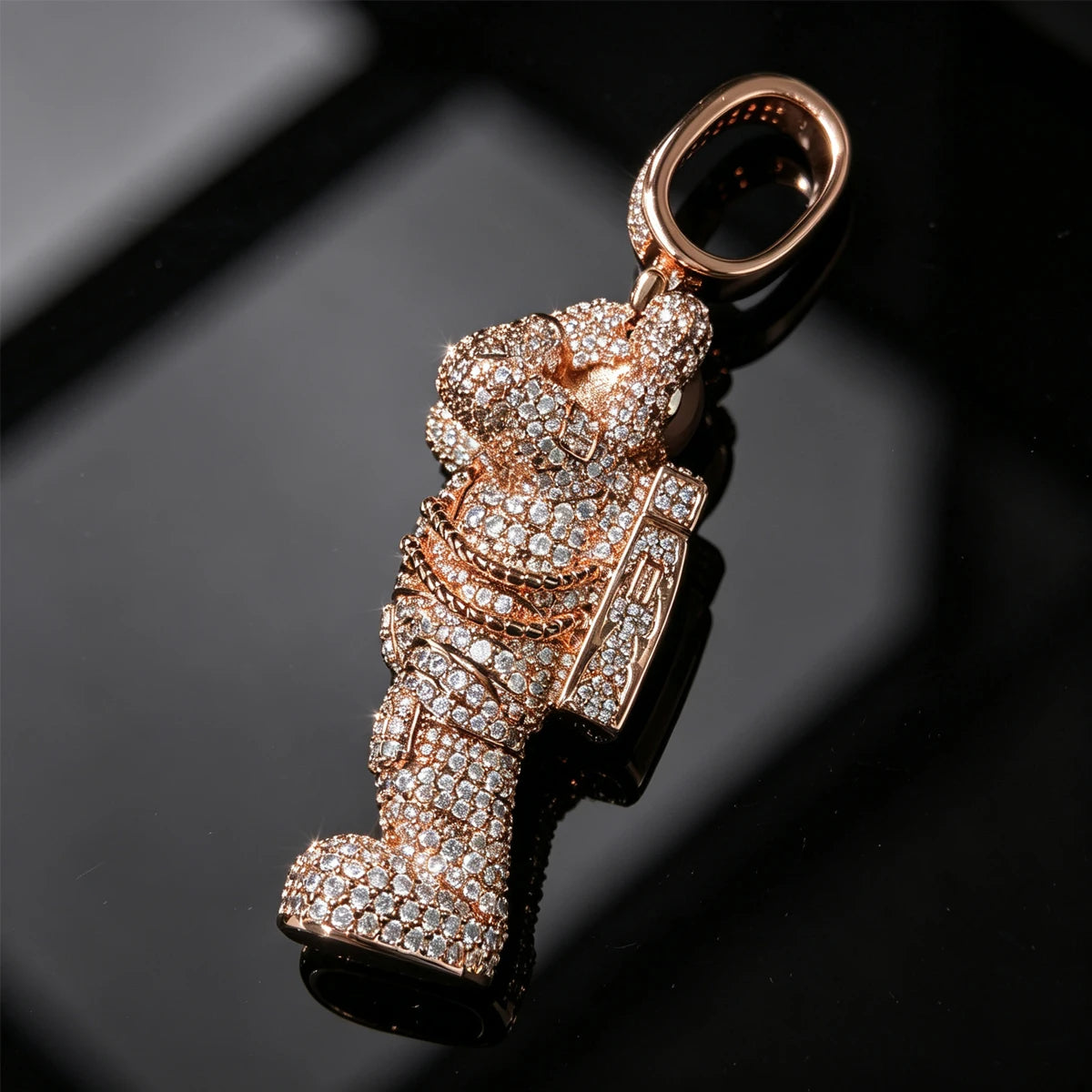 D Iced Out Cartoon Character