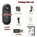4K Mini Action Camera - Easy Magnetic Mount