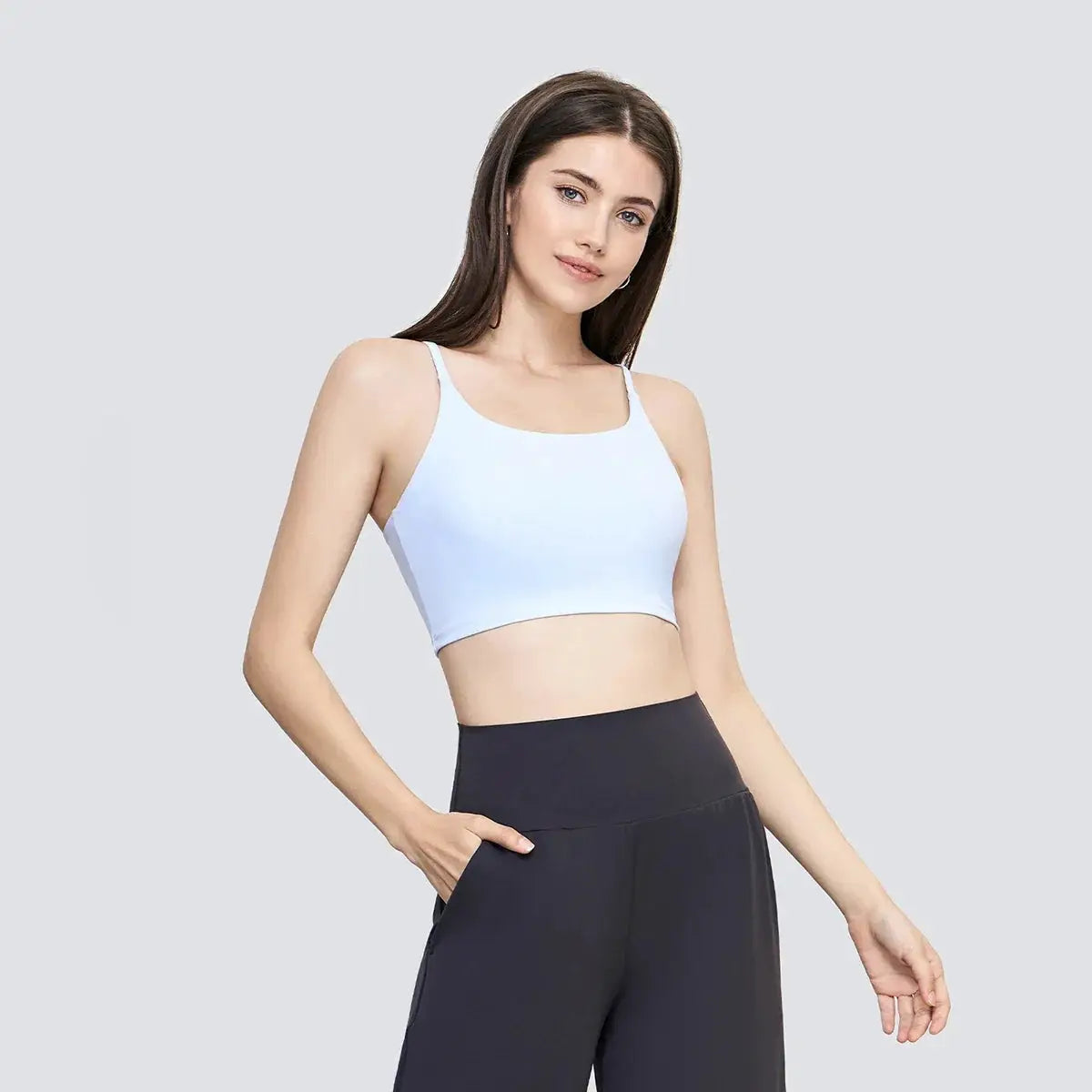 High Stretch Yoga Tank Tops With Suspenders For Women