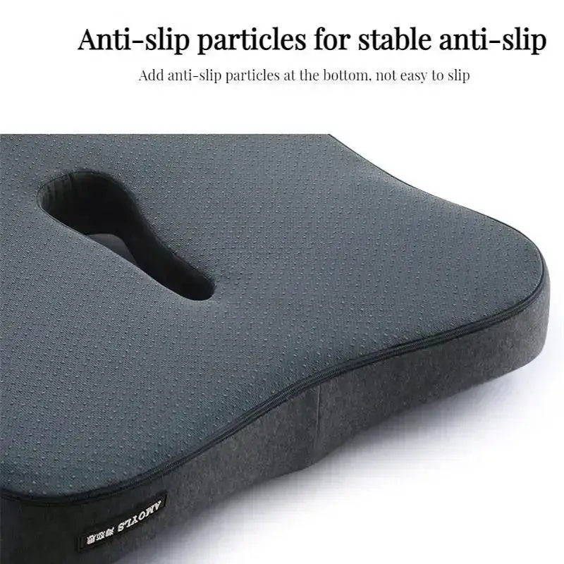 Ultimate Memory Foam Lumbar Support Cushion With Massage