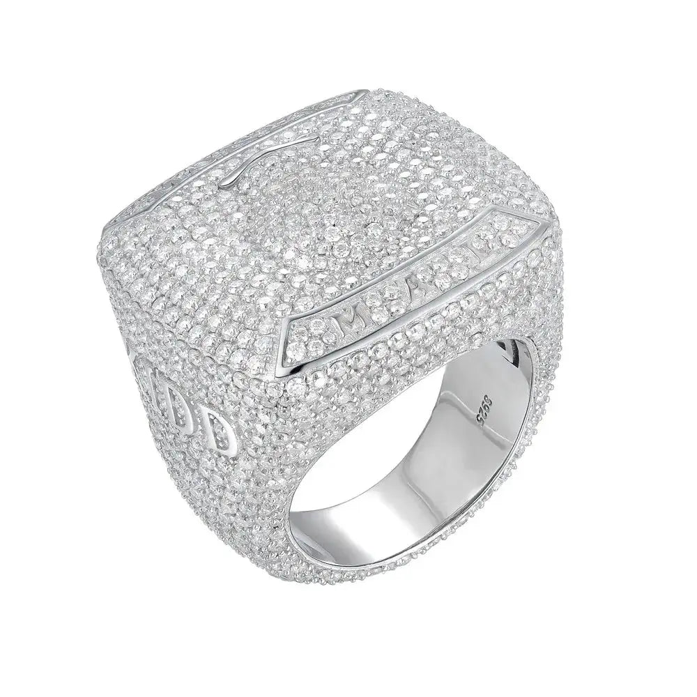 Luxury Moissanite Hip Hop Ring — product image 6