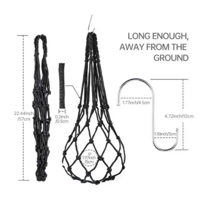 Chicken Vegetable Fruit Feeder Hanging Mesh For Coop