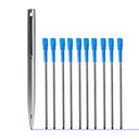 Mini Ballpoint Pen - 10 Refills Pocket Set