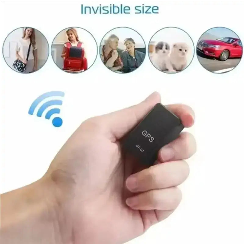 Motorcycle Car GPS Tracker GF07 Mini Tracking Locator Magnetic Vehicle Tracker Locator for Pets, Children, Elderly GPS Positioning APP