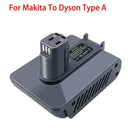 Adapter For Makita Milwaukee 18V Battery To Dyson Vacuum