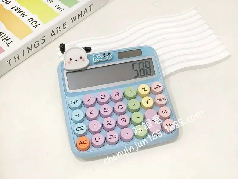 Sanrio Solar Calculator Hello Kitty Cinnamoroll Kuromi