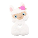 Silicone Cartoon Animals Train Teether Jewelry Making Kit