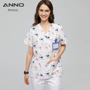 Annuo Printed Nurse Doctor's Pediatric Comfortable Clothes