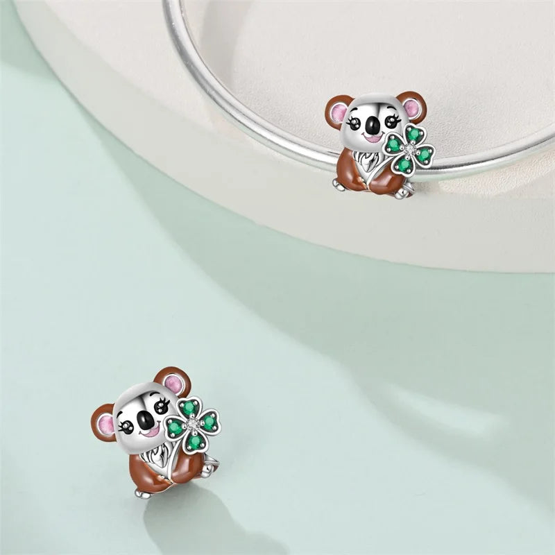 Sterling Silver Cute Little Bear