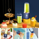 Portable USB Personal Mini Juicer Cup Handheld Travel Blender OnTheGo Smoothies