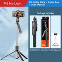 Selfie Stick Tripod - Long Reach Bluetooth Remote