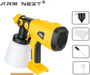 Cordless 800ML Electric Paint Sprayer for Dewalt 18V/20V