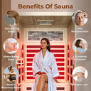 Wooden Hemlock Sauna Room