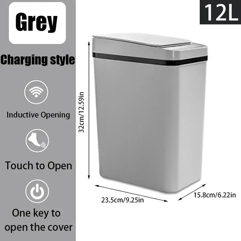 Motion Sensor Bathroom Trash Can — product view 10