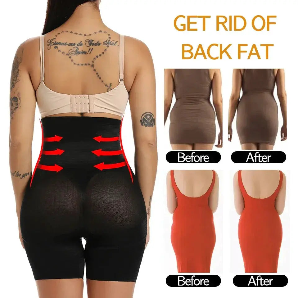 High Waisted Womens Body Shaper For Tummy Control Shorts