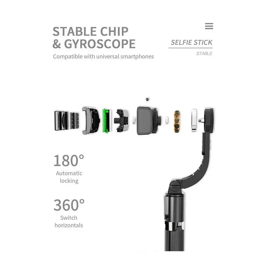 Handheld Gimbal Stabilizer for Smartphone 1 Axis Tripod