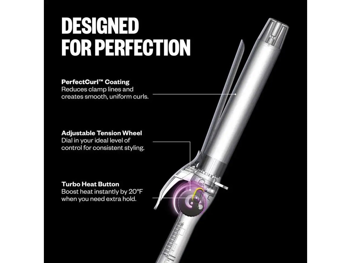 BaBylissPRO The PrecisionGrip™ " Curling Iron — product view 3