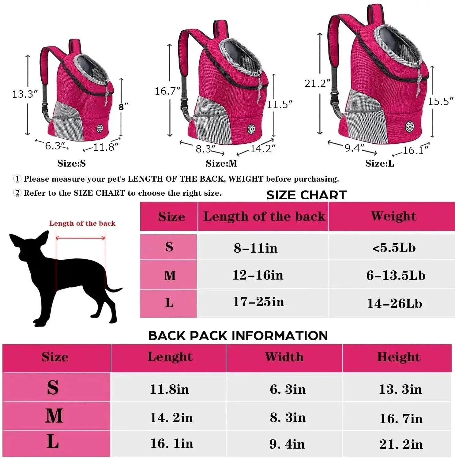 PawFly Double Shoulder Pet Travel Backpack Breathable Mesh