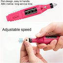 Nail Drill: Portable Professional Electric Nail Drill Machine Set