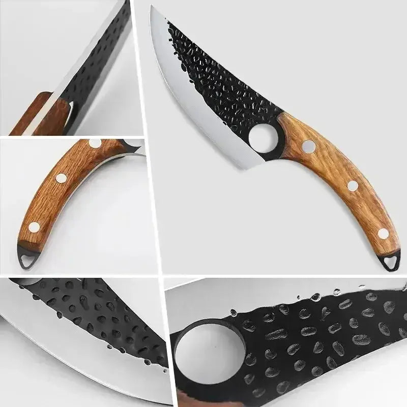 Professional Stainless Steel Boning Knife For Meat And Fish