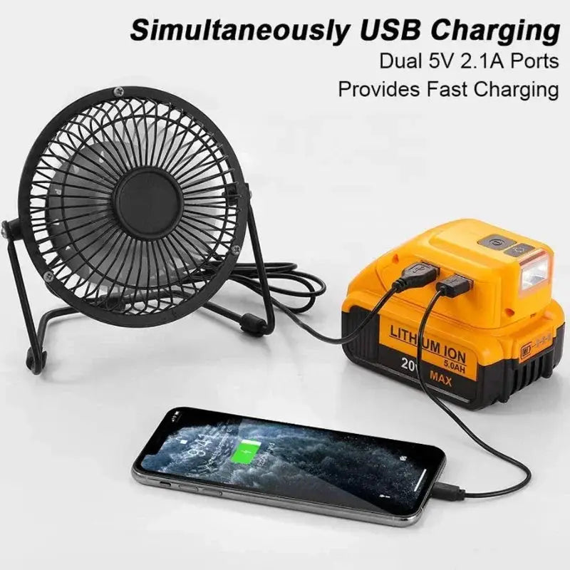 Dual Usb Power Battery Adapter - Diy for Custom Setups — product view 12