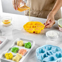 1Pcs Silicone Muffin Molds Cupcake Ice Cubes Mold For Air Fryer