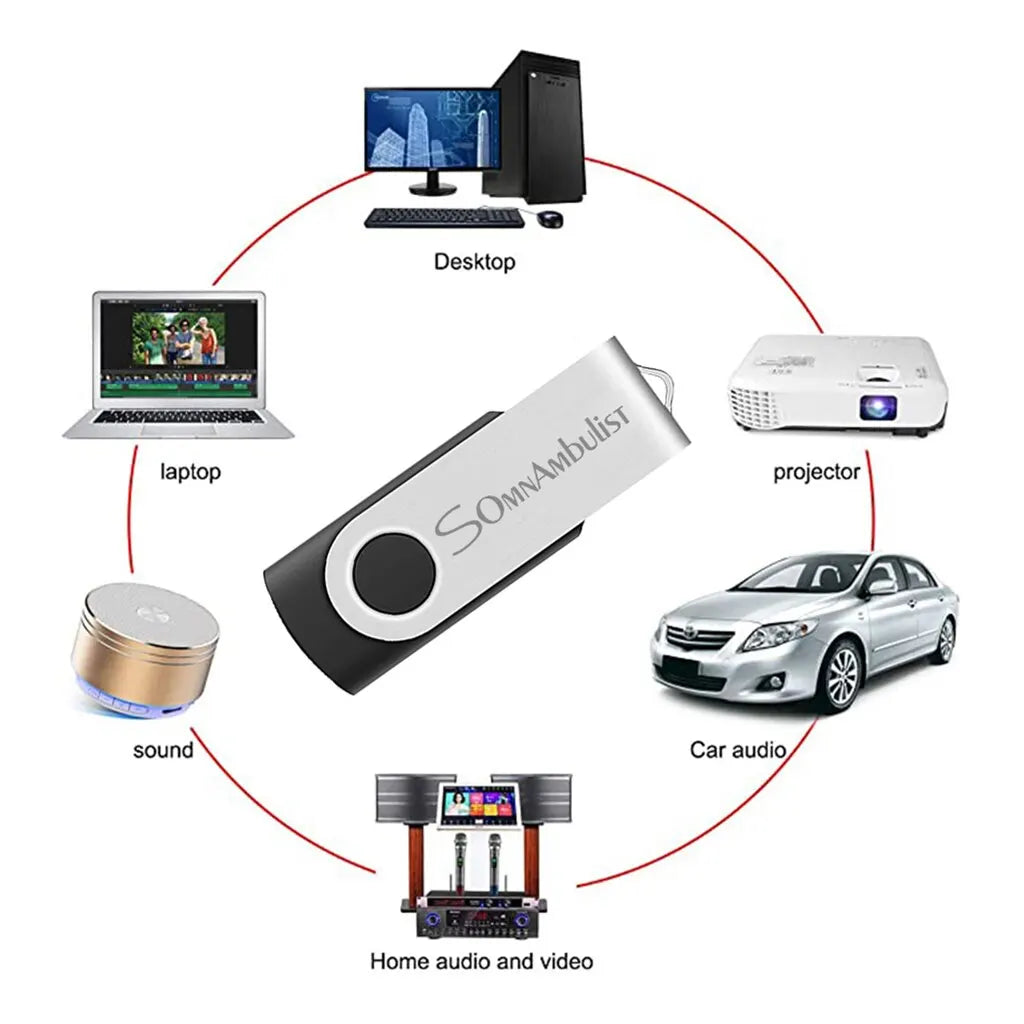 Somnambulist Flash Drive for Storage