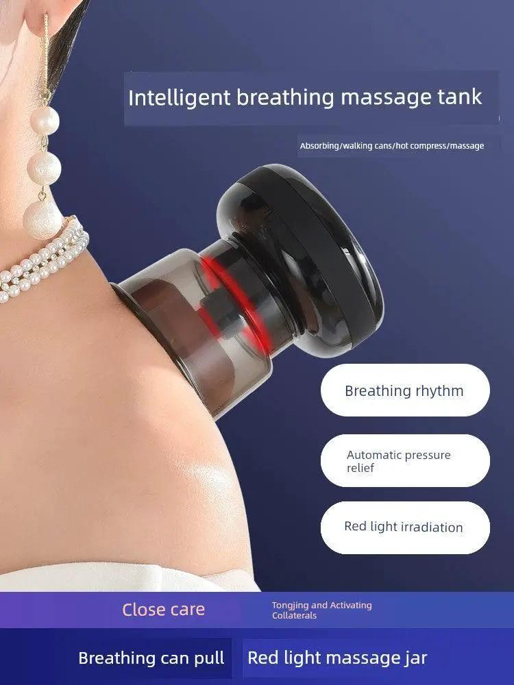 Electric Intelligent Breathing Cupping Gua Sha Massager