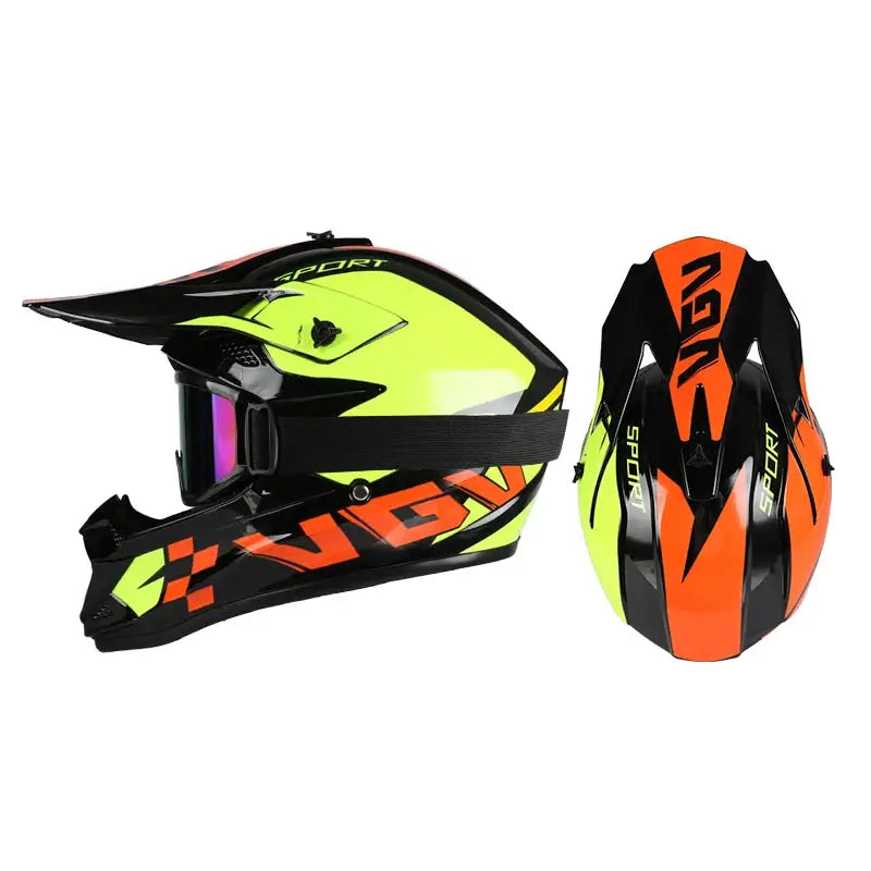 Off Road Motorcycle Helmet Rally Downhill Full Helmet — product view 10