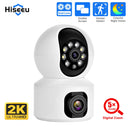 Hiseeu 2K PTZ Dome Camera Smart Home Security Solution