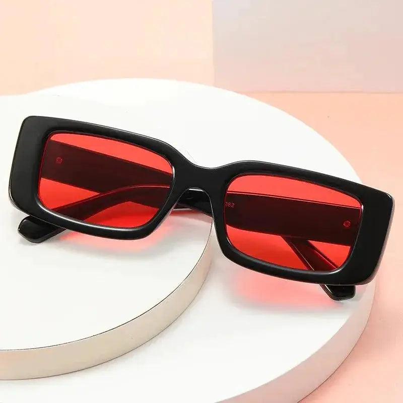 Retro Square Sunglasses Unisex UV400 Luxury Eyewear