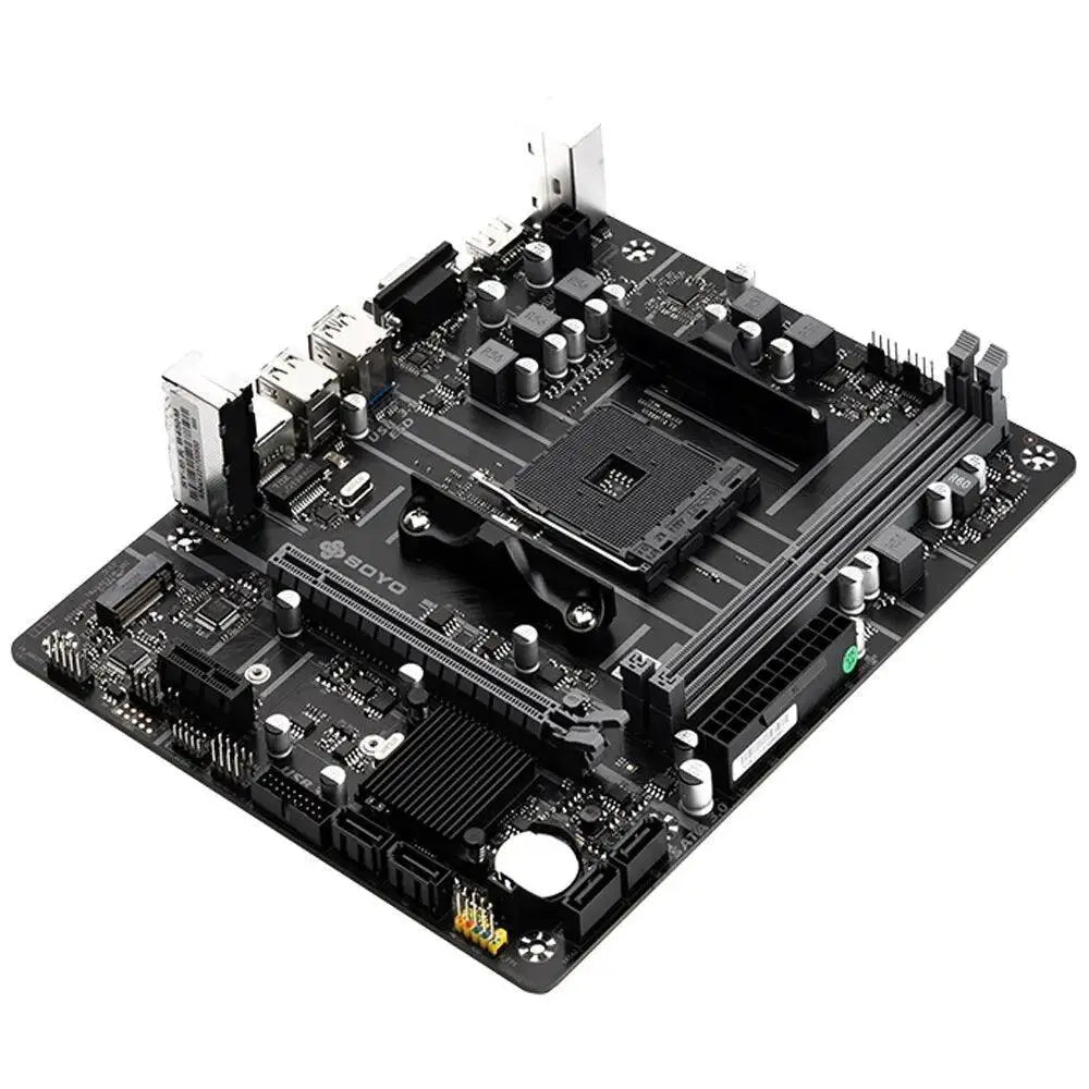 Soyo Classic Ryzen DDR4 Motherboard With M2 NVMe Support