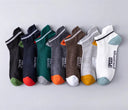 Men's Bamboo Fiber Sports Socks - 5 Pairs of Comfort