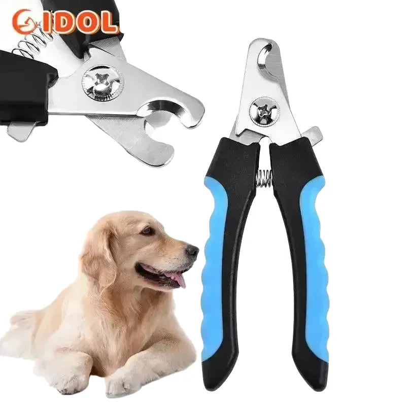 Ergonomic Pet Nail Clipper with Guard — product view 1