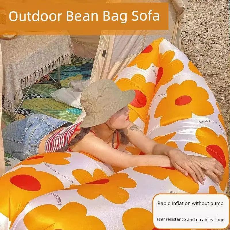 Outdoor Mattress Inflatable Sofa for Camping and Picnics