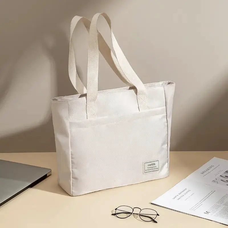 Shockproof Canvas Laptop Tote for Travel — product view 8