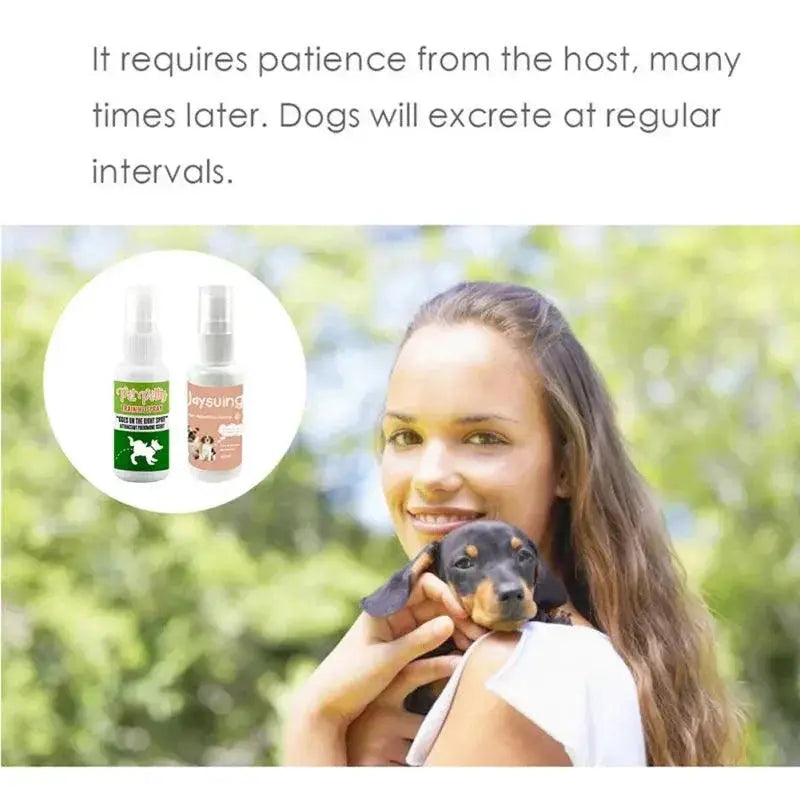 Potty Training Spray for Dogs and Cats Fixed Spot Trainer