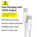 Baseus 100W USB C Cable - Braided Fast Charge