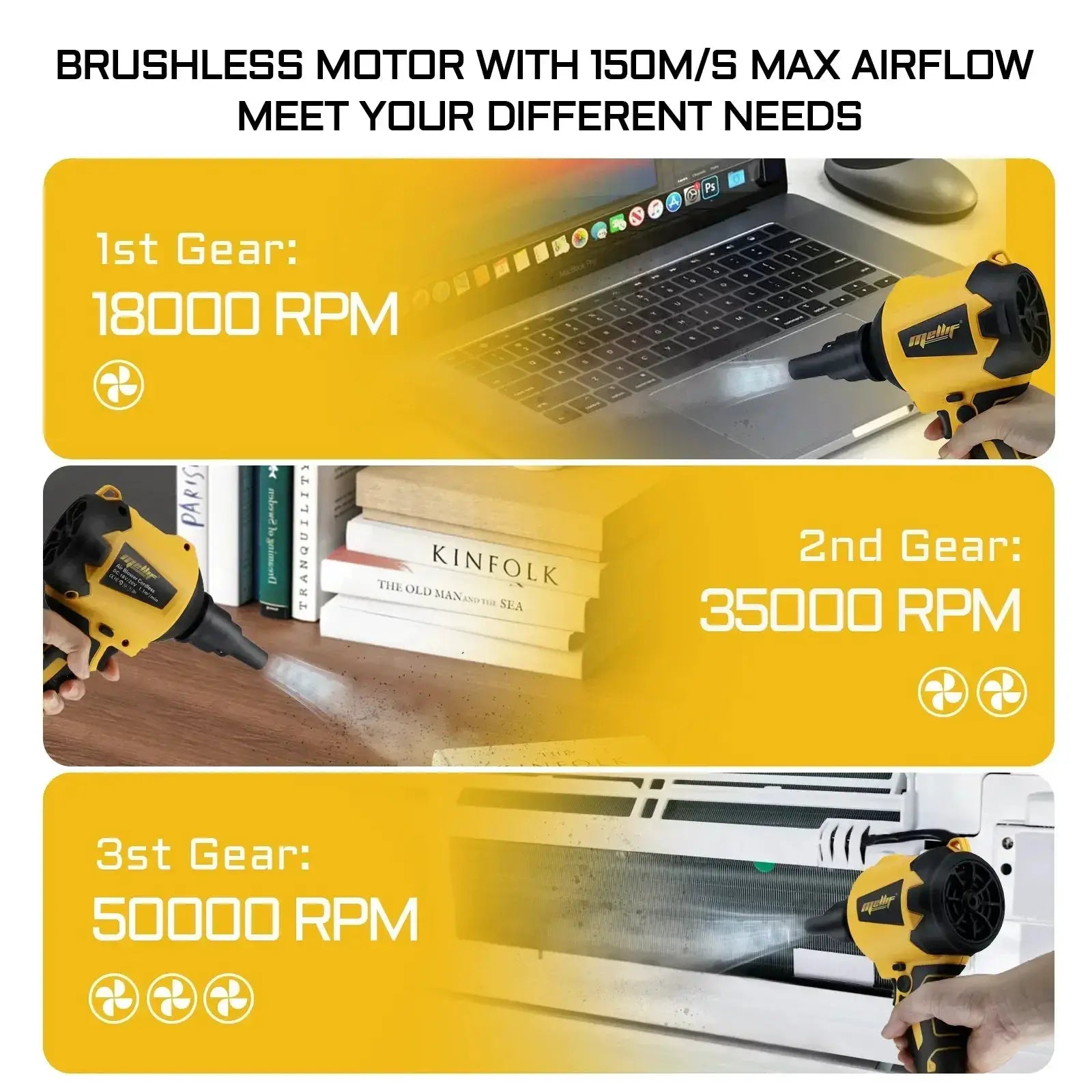 Cordless Air Duster and Pump Cleaning Tool 18V 20V