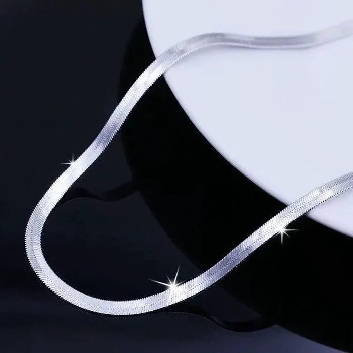 Elegant Gold and Silver Chain Necklace for Women Jewelry