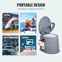Portable Camping Toilet Gravity Flush