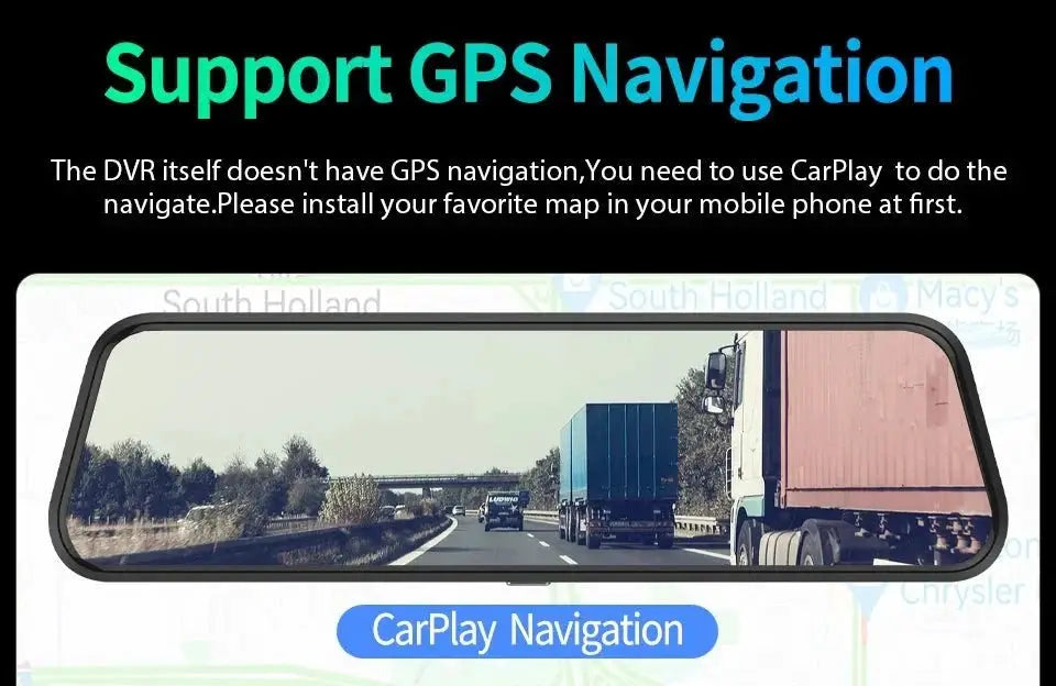 Mirror Dash Cam for Safe Driving — product view 16