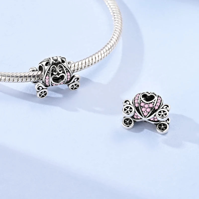 Sterling Silver Charm Pendant Beads