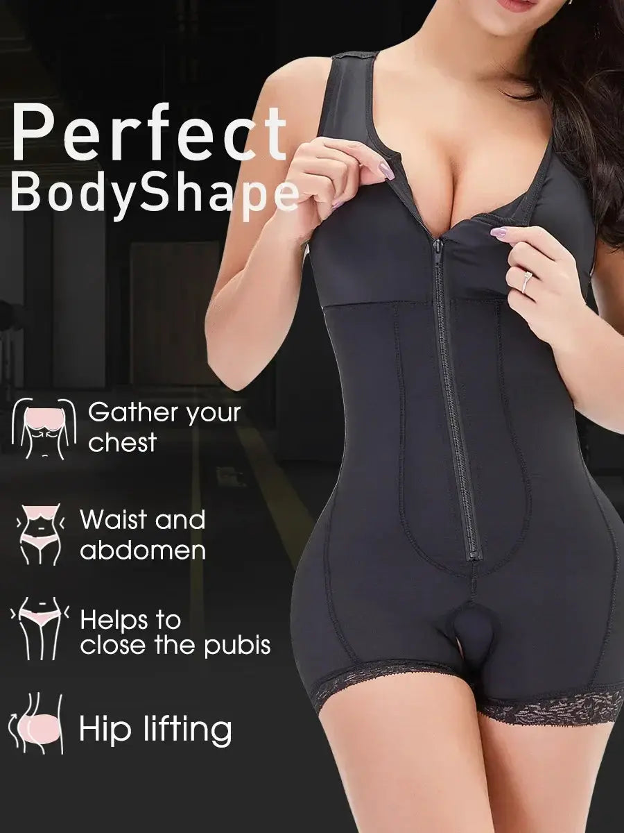 Plus Size Zipper Shapewear for Ultimate Comfort and Curves